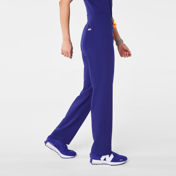 women's Deep Royal Blue High Waisted Livingston - Basic Scrub Pant™