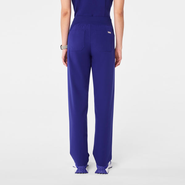 women's Deep Royal Blue High Waisted Livingston - Basic Scrub Pant™