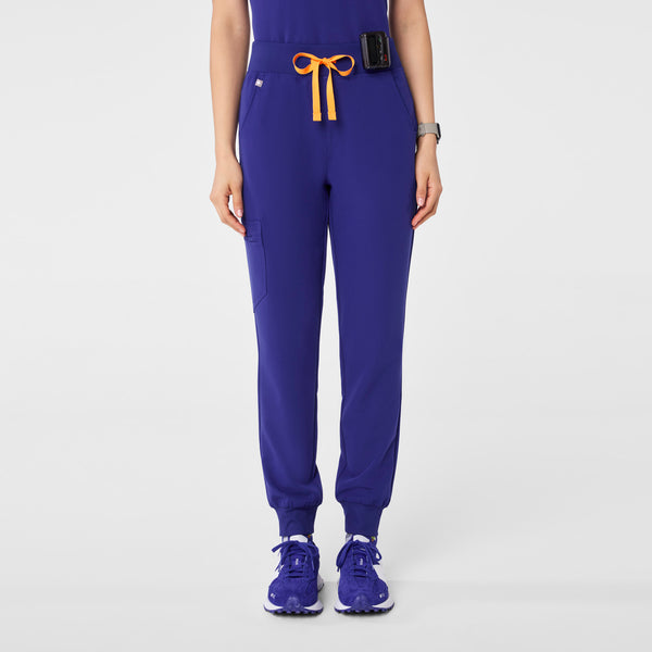 women's Deep Royal Blue High Waisted Zamora - Tall Jogger Scrub Pant™