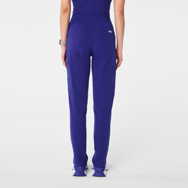 Women's Deep Royal Blue Yola High-Rise Slim  -  Scrub Pant™