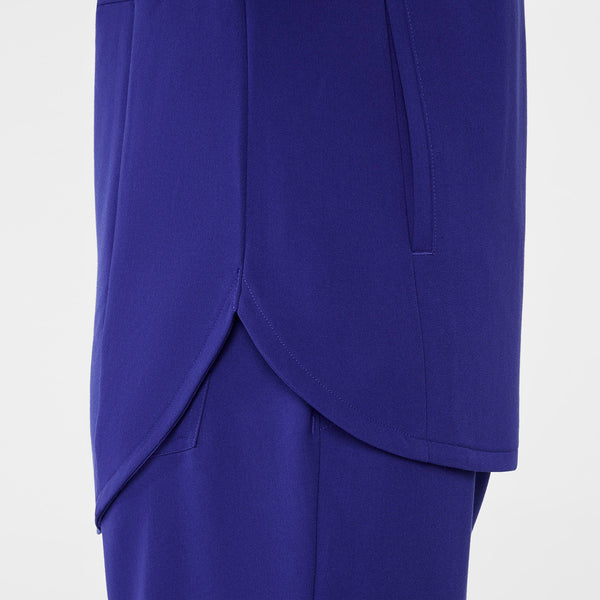 Women's Deep Royal Blue Montex Relaxed Scrub Top
