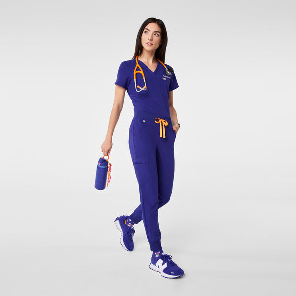unisex Deep Royal Blue FIGS | New Balance 327