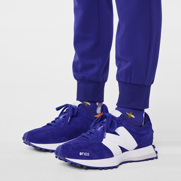 unisex Deep Royal Blue FIGS | New Balance 327