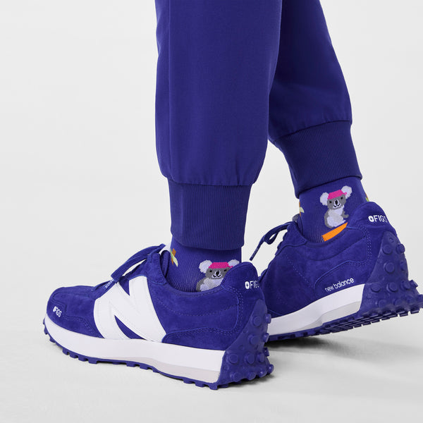 unisex Deep Royal Blue FIGS | New Balance 327