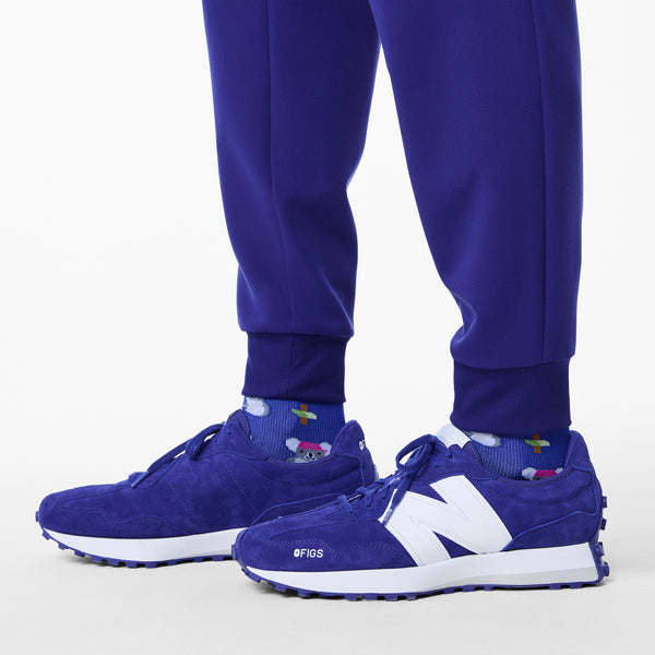 unisex Deep Royal Blue FIGS | New Balance 327