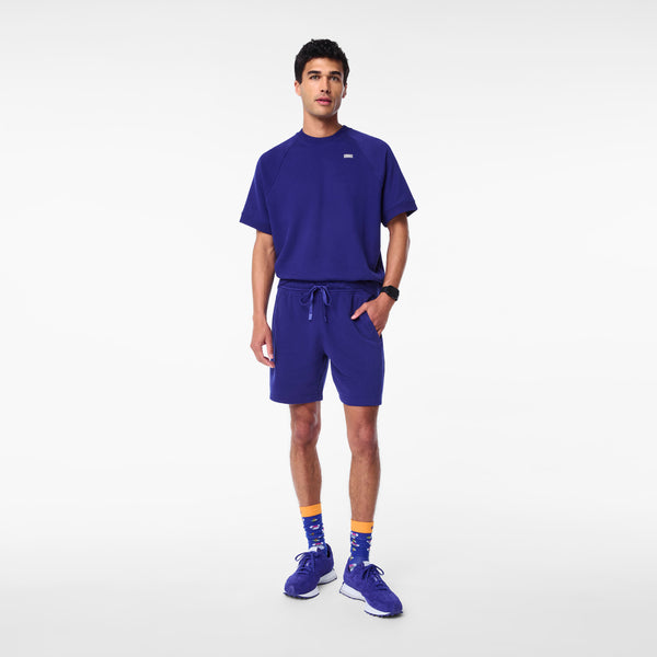 men's Deep Royal Blue Off-Shift - Lounge Shorts™
