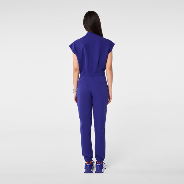 women's Deep Royal Blue Rafaela Cargo - Tall ScrubJumpsuit™