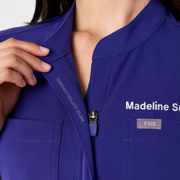 women's Deep Royal Blue Rafaela Wide Leg - ScrubJumpsuit™