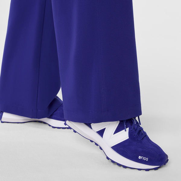 women's Deep Royal Blue Rafaela Wide Leg - ScrubJumpsuit™
