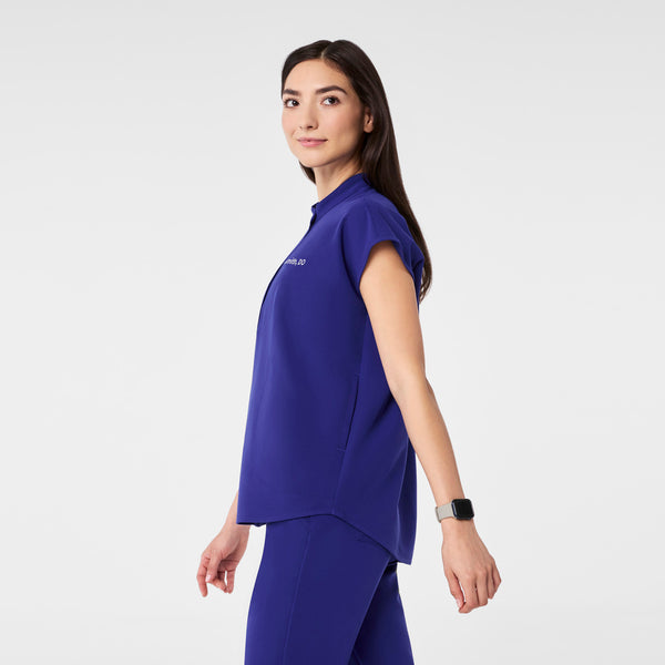 Women's Deep Royal Blue Rafaela - Oversized Scrub Top™