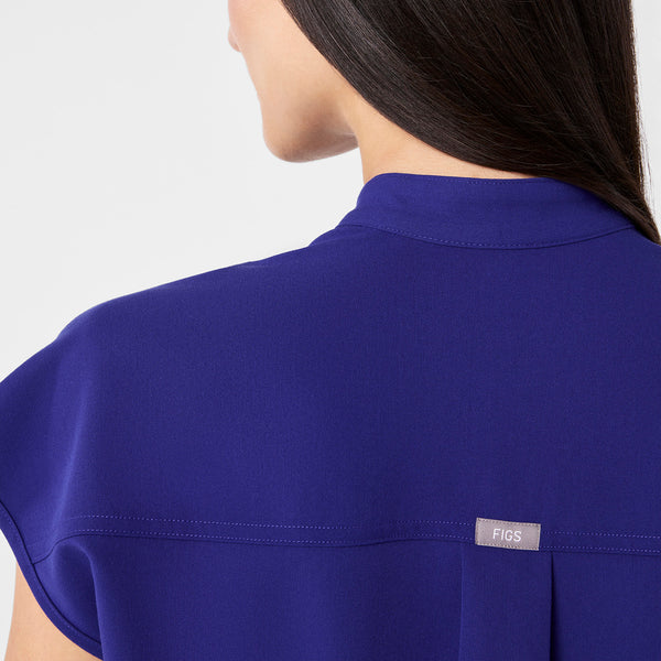 Women's Deep Royal Blue Rafaela - Oversized Scrub Top™