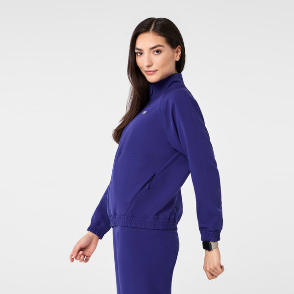 women's Deep Royal Blue Sydney - Scrub Jacket