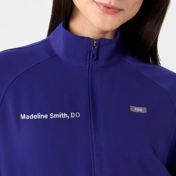 women's Deep Royal Blue Sydney - Scrub Jacket