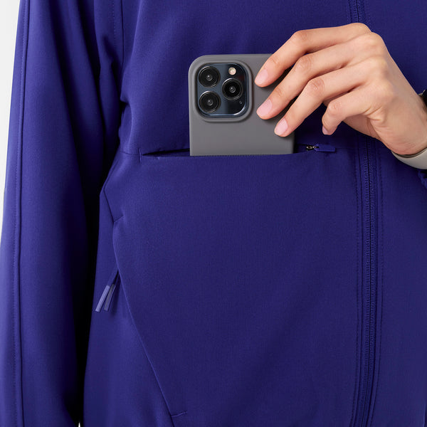 women's Deep Royal Blue Sydney - Scrub Jacket