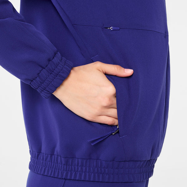 women's Deep Royal Blue Sydney - Scrub Jacket