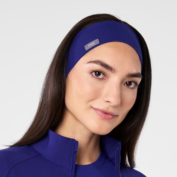 Deep Royal Blue Cinched Headband