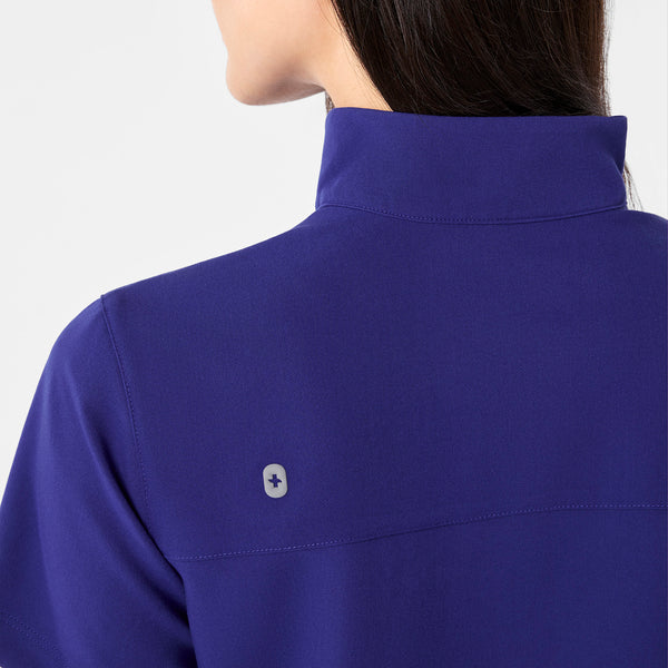 Women's Deep Royal Blue Torrella - ¼ Zip Scrub Top