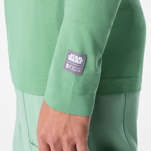 men's Ombre Jade STAR WARS™ | FIGS Makato  - Long-Sleeve Underscrub