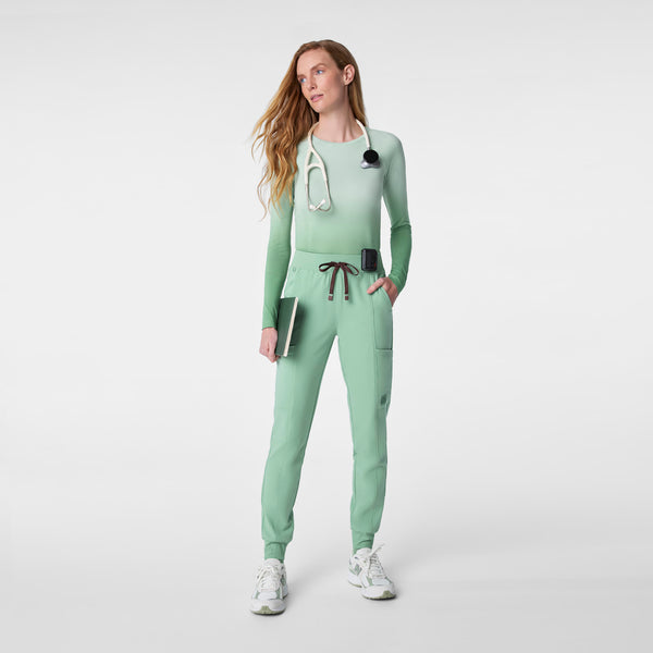 women's Ombre Jade STAR WARS™ | FIGS Salta Seamless - Longsleeve Underscrub