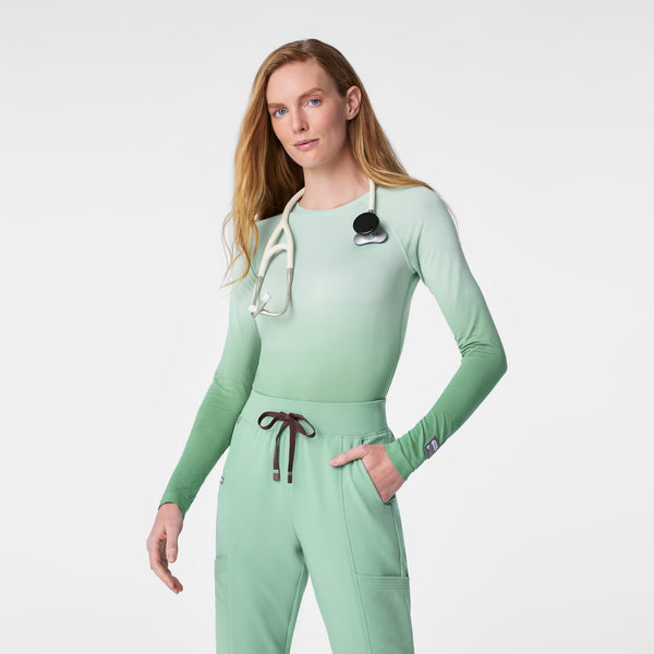 women's Ombre Jade STAR WARS™ | FIGS Salta Seamless - Longsleeve Underscrub