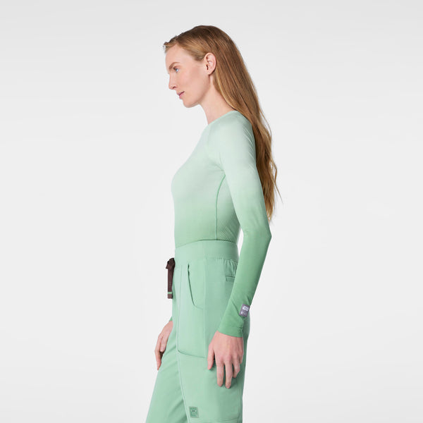 women's Ombre Jade STAR WARS™ | FIGS Salta Seamless - Longsleeve Underscrub