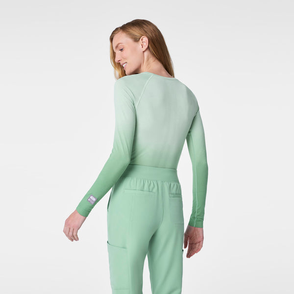 women's Ombre Jade STAR WARS™ | FIGS Salta Seamless - Longsleeve Underscrub