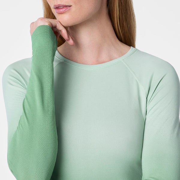 women's Ombre Jade STAR WARS™ | FIGS Salta Seamless - Longsleeve Underscrub