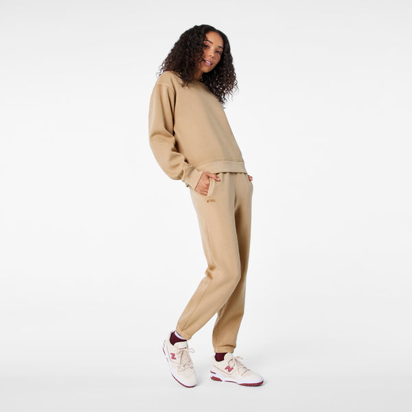 unisex Cream/Mauve FIGS | New Balance 550