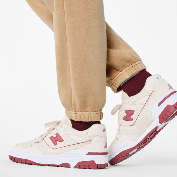 unisex Cream/Mauve FIGS | New Balance 550
