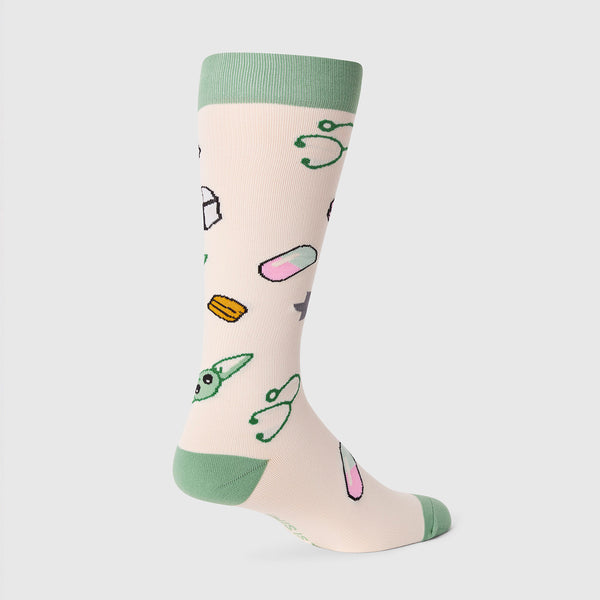 unisex Off White STAR WARS™ | FIGS This is the Way - Compression Socks