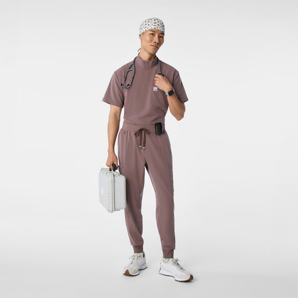 Off White STAR WARS™ | FIGS Grogu Snack Print Modern - Classic Scrub Cap Buttonholes