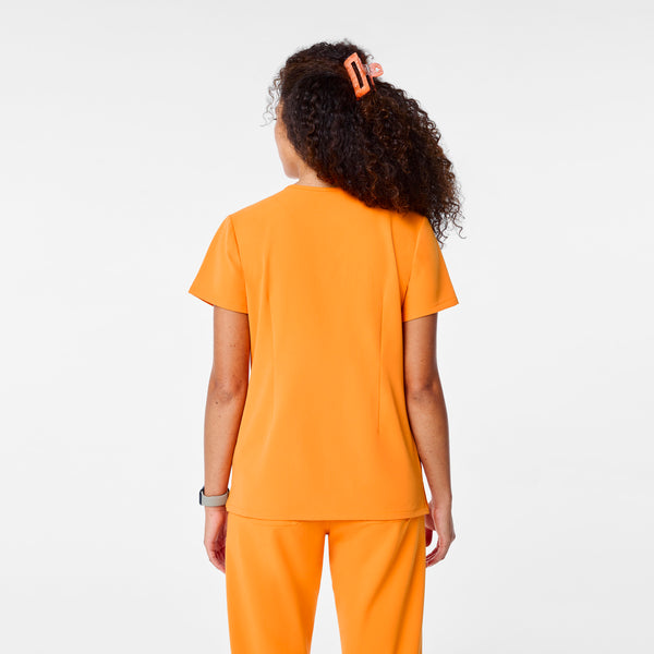 women's Creamsicle Catarina - One-Pocket Scrub Top™