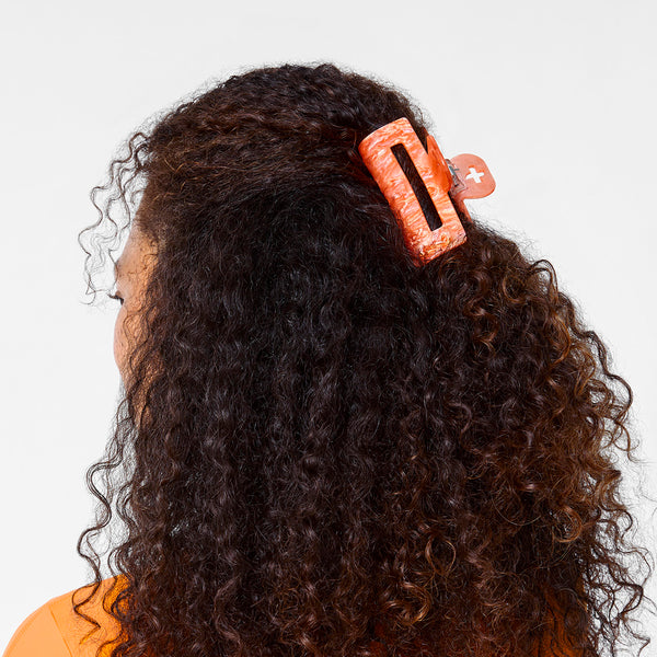 Creamsicle FIGS Claw Clip