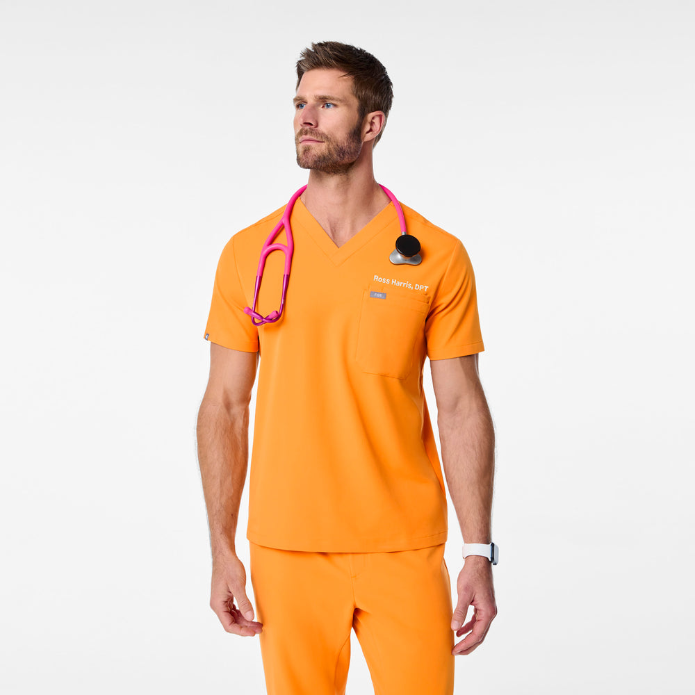 men's Creamsicle Leon - Three-Pocket Scrub Top™