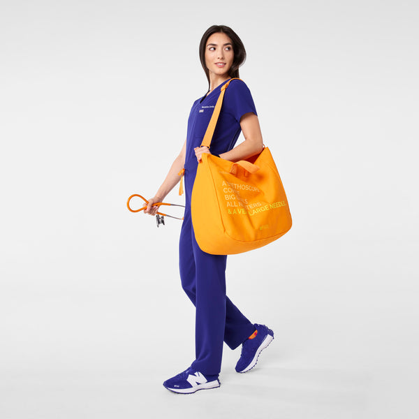 Creamsicle A Very Large Needle - Detachable Strap Tote