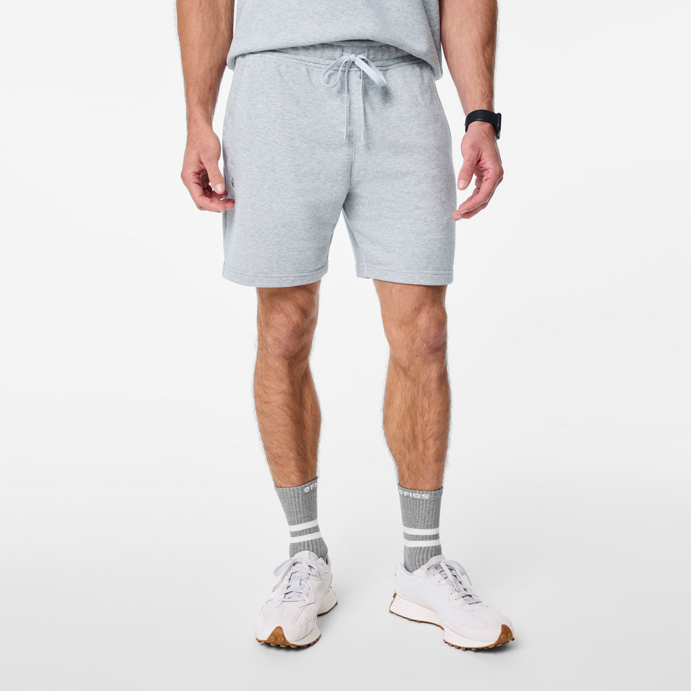 men's Heather Grey Off-Shift - Lounge Shorts™