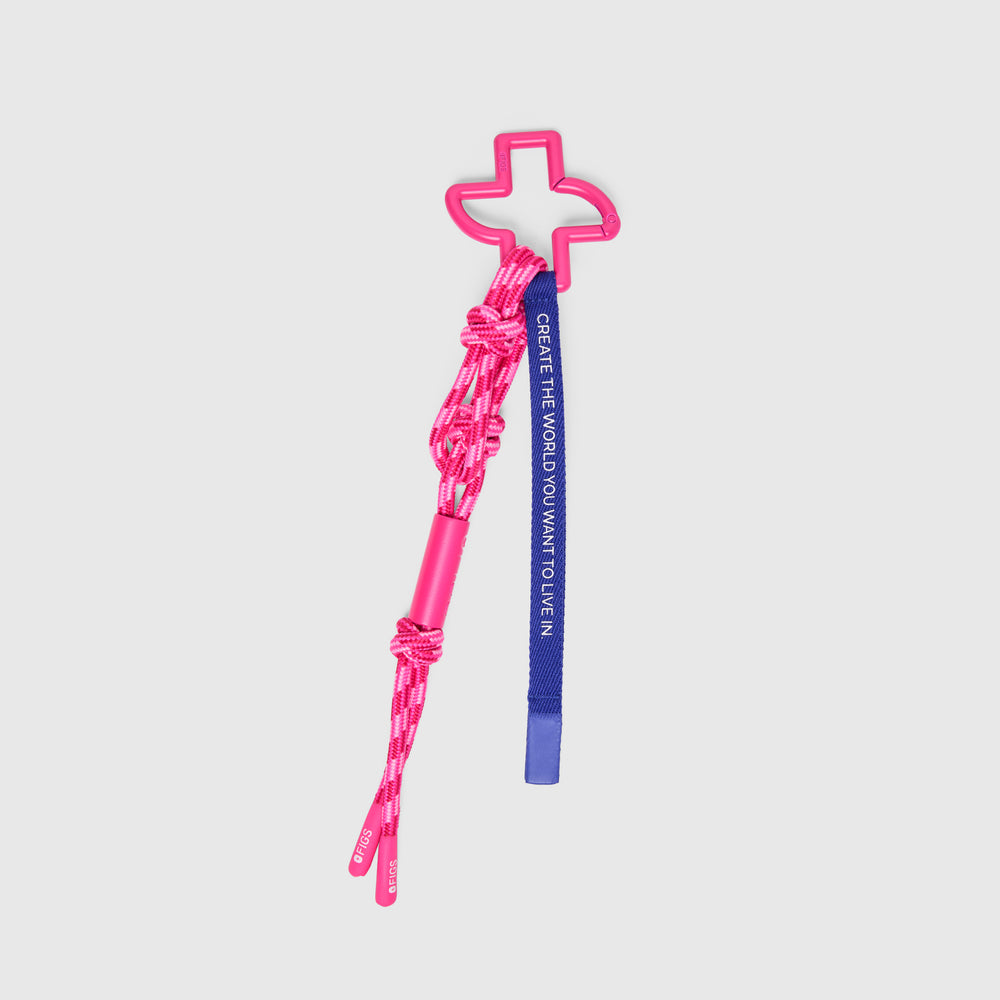 unisex Rapid Response Pink FIGS Multi Keychain