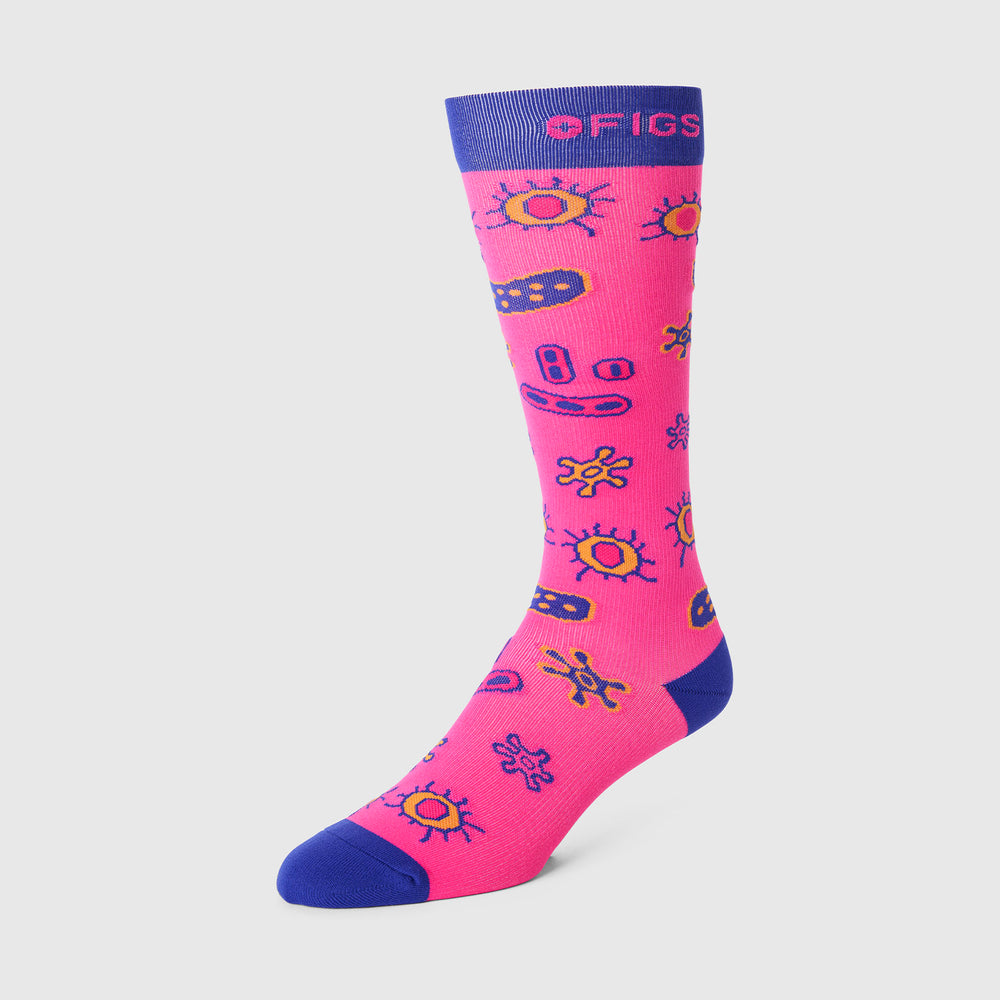 unisex Rapid Response Pink The Germinator - Compression Socks