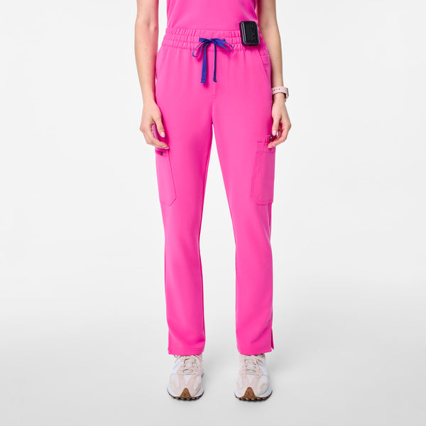 women's Rapid Response Pink High Waisted Dowa - Scrub Pants