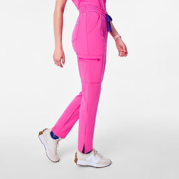women's Rapid Response Pink High Waisted Dowa - Scrub Pants