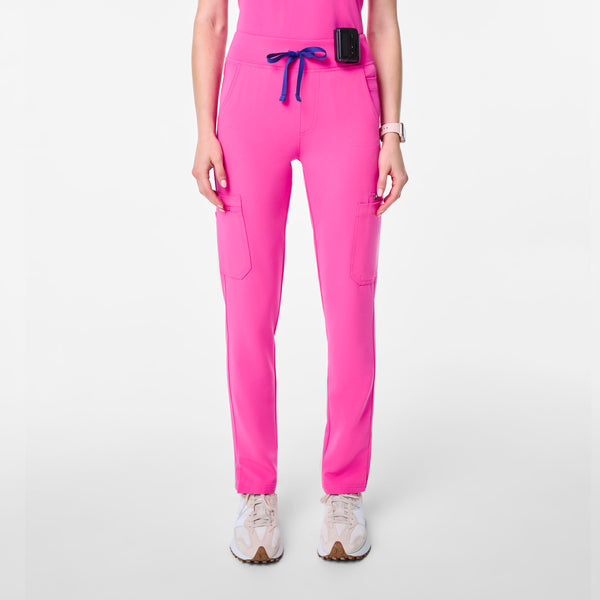 women's Rapid Response Pink High Waisted Yola - Skinny Scrub Pant™