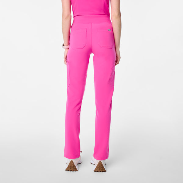 women's Rapid Response Pink High Waisted Yola - Skinny Scrub Pant™