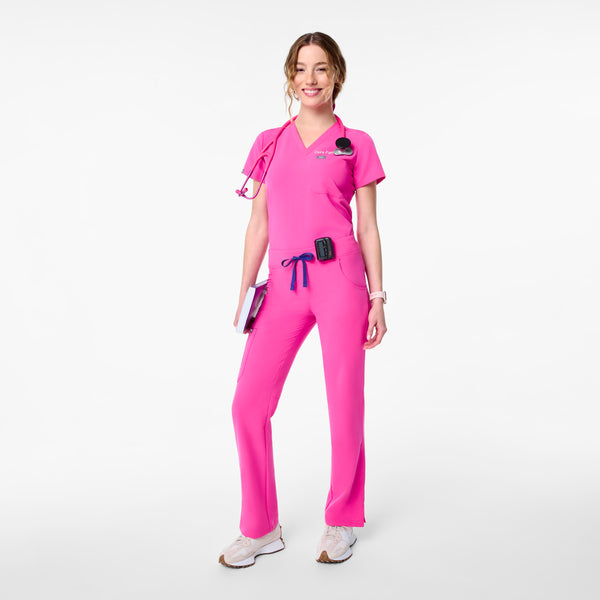 women's Rapid Response Pink Kade - Tall Cargo Scrub Pant™