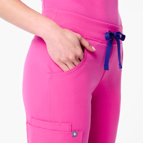 women's Rapid Response Pink Kade - Tall Cargo Scrub Pant™