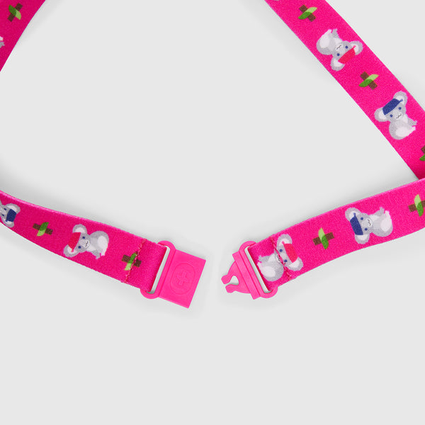 Rapid Response Pink Printed Lanyard
