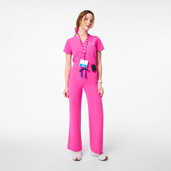 Rapid Response Pink Printed Lanyard