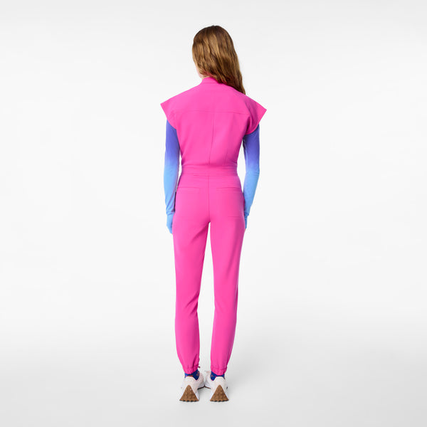 women's Rapid Response Pink Rafaela Cargo - ScrubJumpsuit™