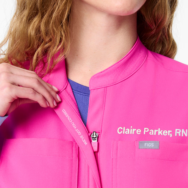 women's Rapid Response Pink Rafaela Cargo - ScrubJumpsuit™