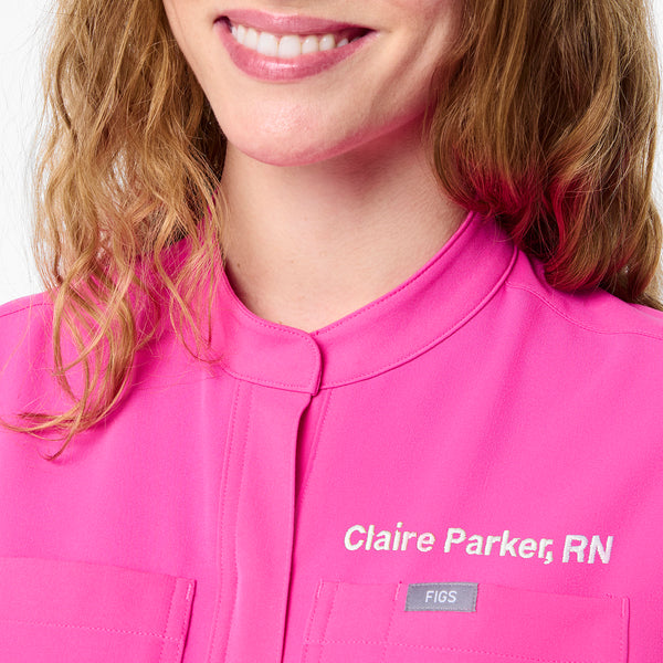 women's Rapid Response Pink Rafaela Cargo - ScrubJumpsuit™