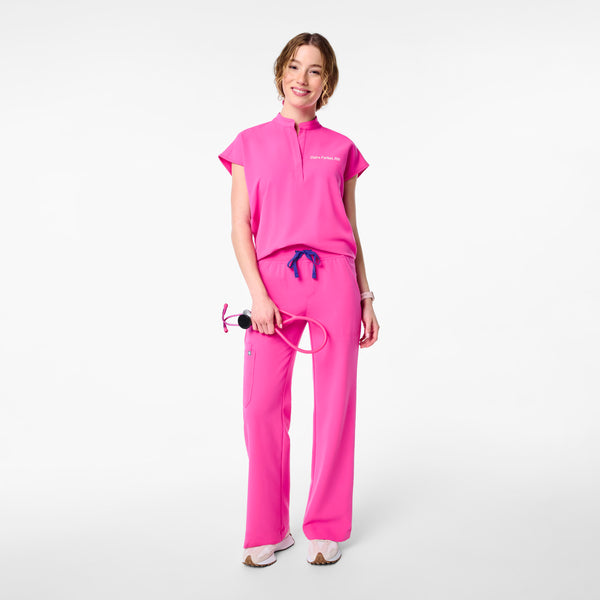 Women's Rapid Response Pink - Oversized Scrub Top™